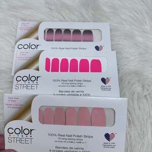 Color Street Nail Polish Strips Set